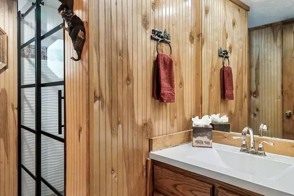 ピジョンフォージ Beary Peaceful Smokies Retreat: Hot-Tub & Poolsヴィラ エクステリア 写真